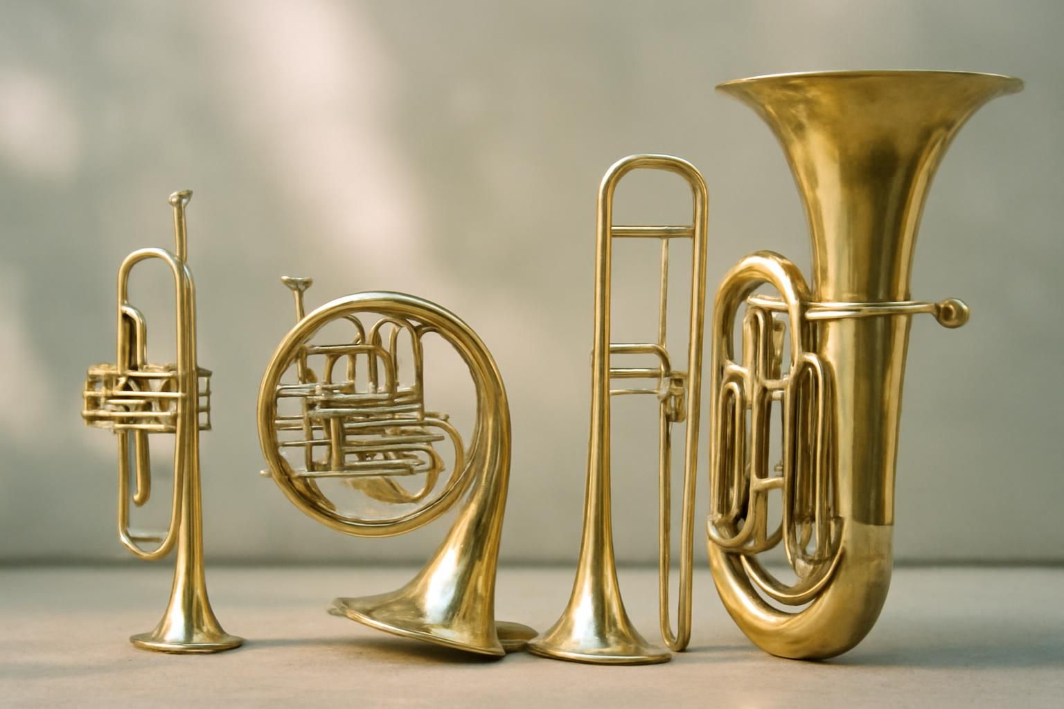 découvrez les principales différences entre la trompette, le cor, le trombone et le tuba, quatre instruments à vent essentiels de la musique orchestrale.