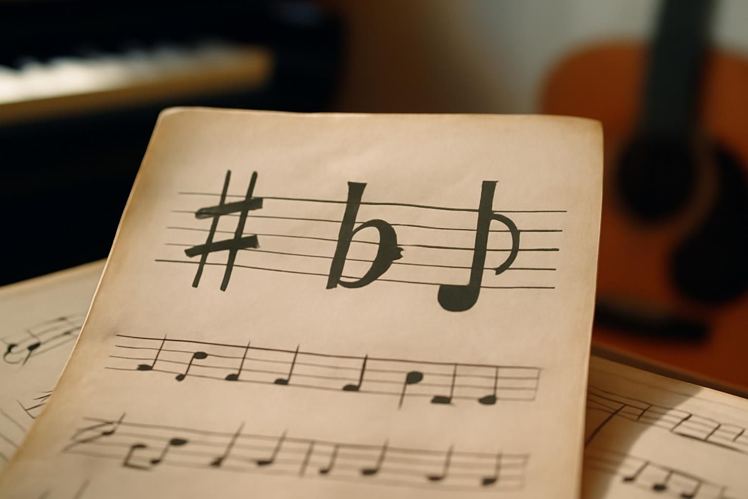 découvrez comment lire correctement les altérations musicales telles que dièse, bémol et bécarre pour éviter toute erreur lors de la lecture de partitions.